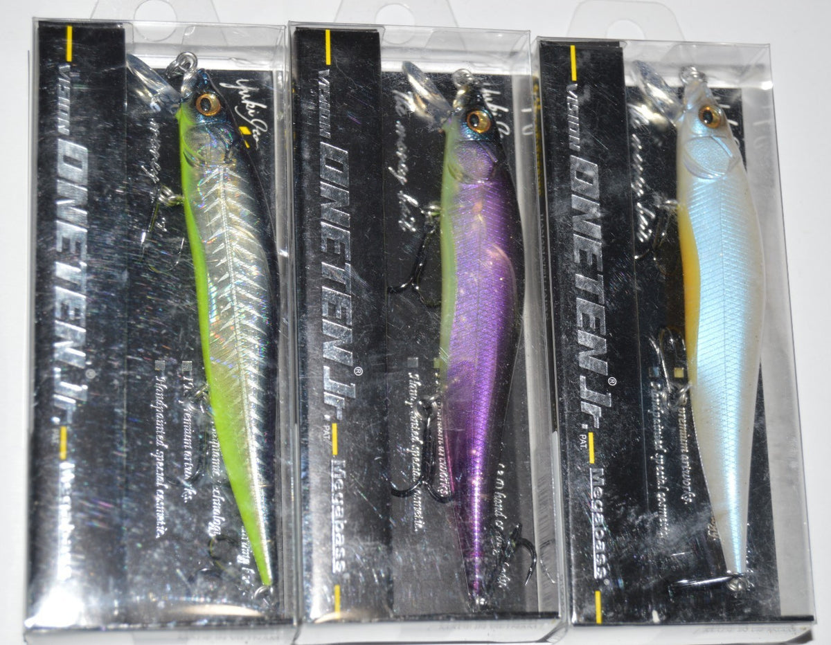 Megabass Ito Vision 110 Oneten Jr Suspending Jerkbait - Assorted 3/8oz Lures