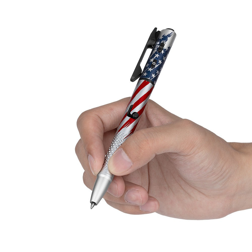 Multifunctional Pen Light with Green Laser - 120 Lumens, Refill Pack Included