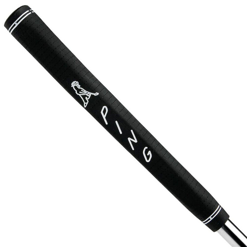 Golf Putter Grip Midsize Black Rubber .580 Core for Improved Control