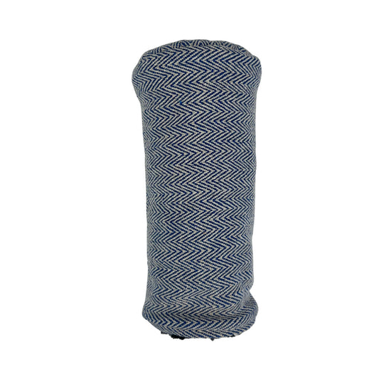 Blue Chevron Tweed Golf Headcover for Fairway Clubs - Sunfish