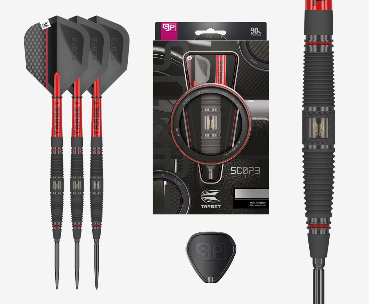 Target Scope 04 Swiss Point 90% Tungsten Darts 24g Set