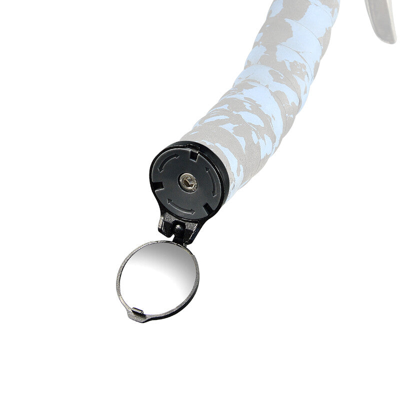 Drop Bar Bicycle Mirror for Road and Gravel Bikes - Rearview Safety