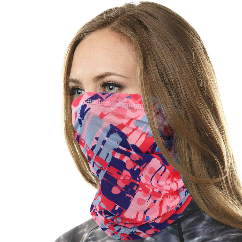 Multifunctional Cooling Balaclava Face Mask Neck Gaiter for Outdoor Activities