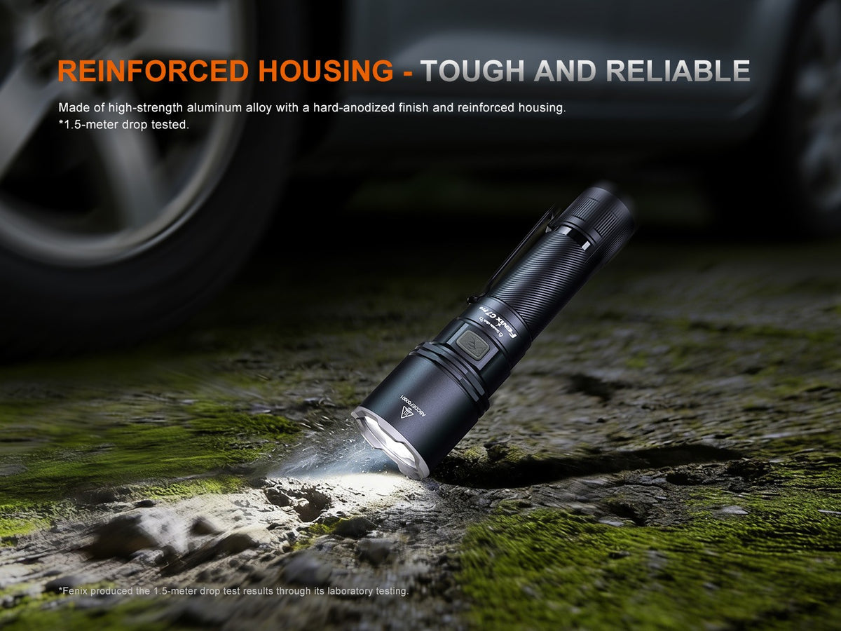 Fenix C7 Pro Tactical Flashlight 4600 Lumens USB-C Fast Charging