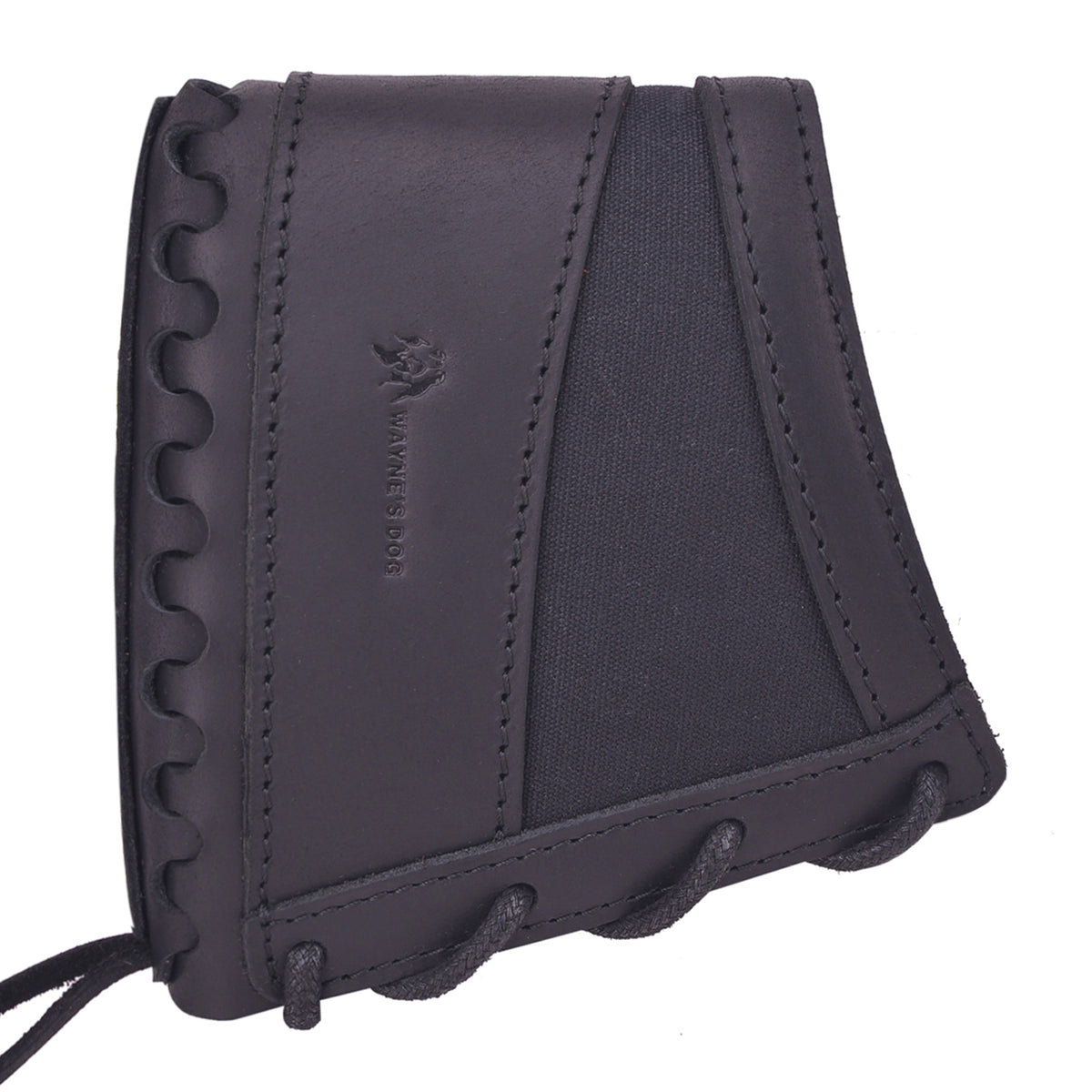 Hunting Rifle & Shotgun Recoil Pad Shoulder Protection Leather & Canvas