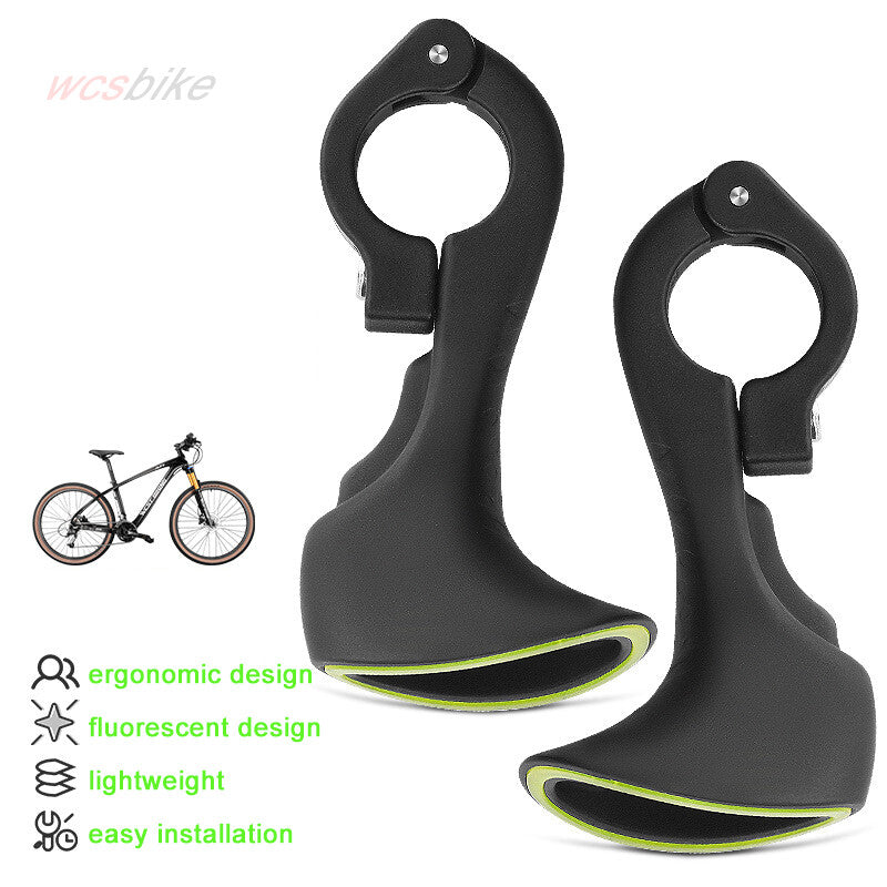 Mountain Bike Inner Handlebar Ends - Ergonomic Bar Ends for 22.2mm Bars