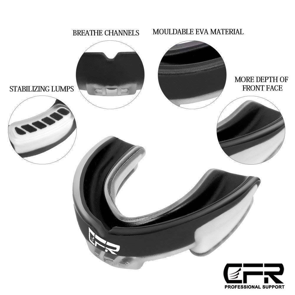 EVA Mouth Guard Teeth Protector Gum Shield - Impact-Resistant Sports Gear