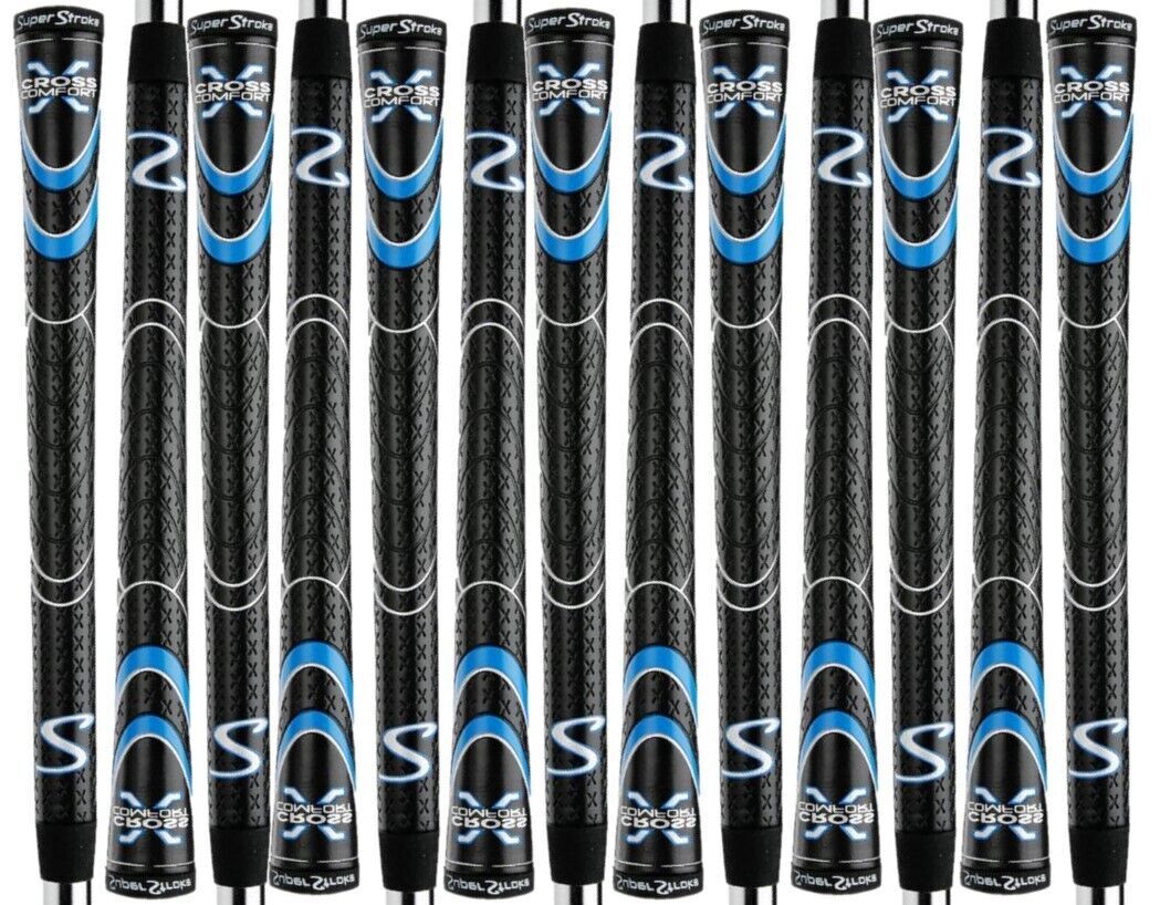 Golf Grip Set of 13 Super Stroke Cross Comfort Undersize & Standard