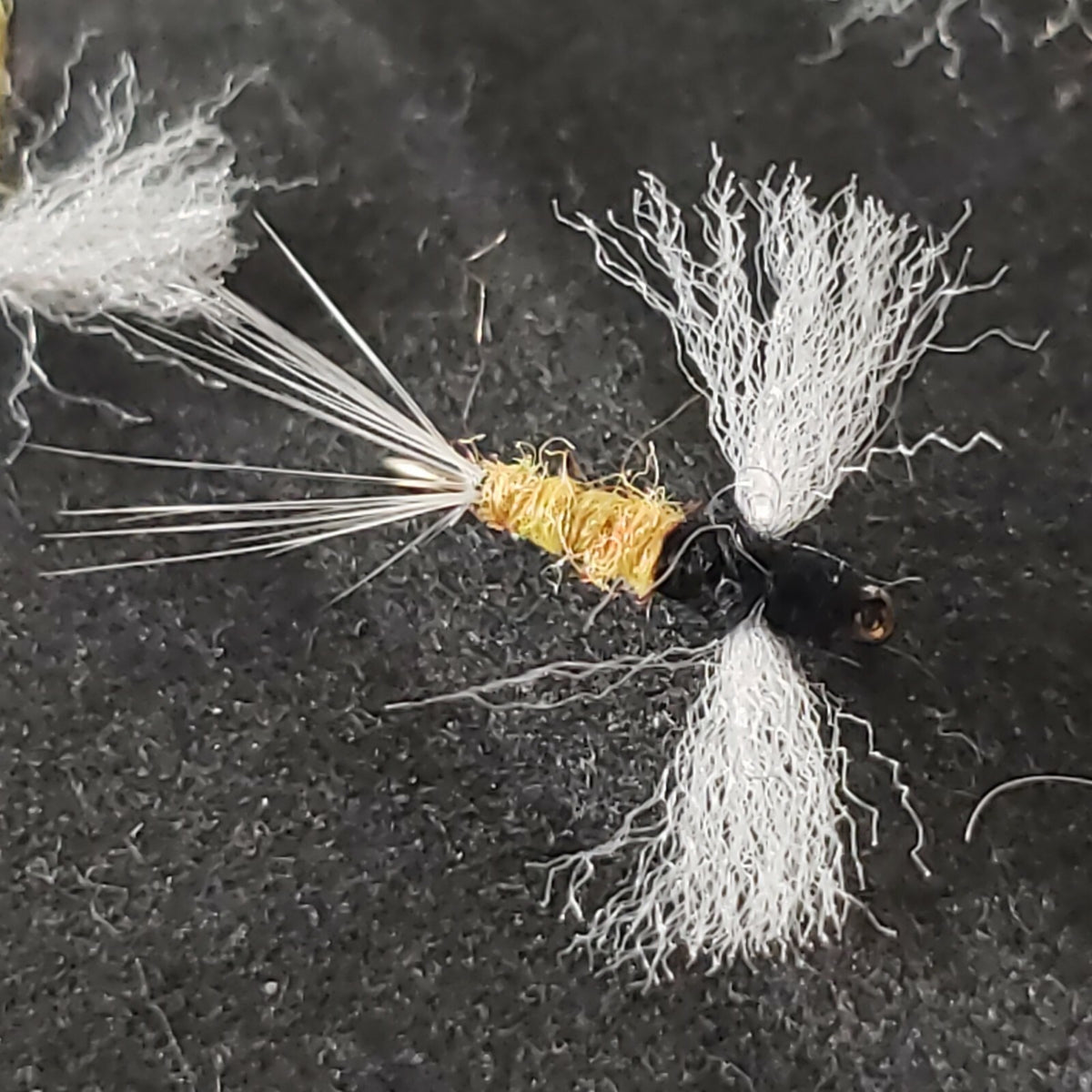 Fly Fishing Flies Size 18 Sulphur Spinner - Custom Tied Dry Flies