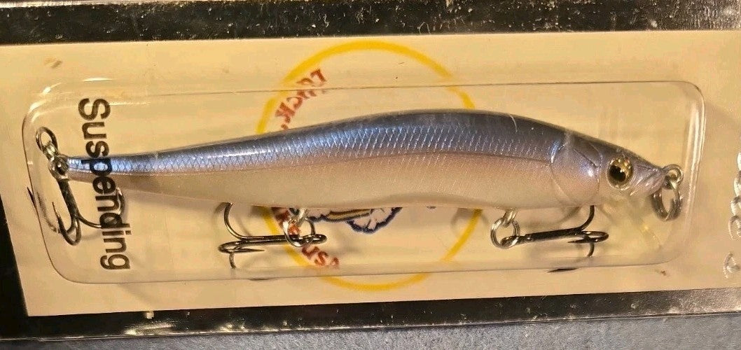 Luck E Strike Rick Clunn's Discontinued 3.5-Inch Purple Flash Jerkbait Set