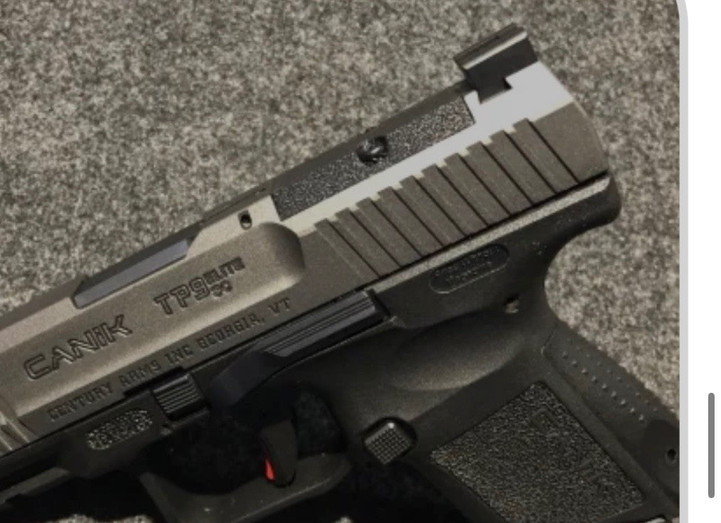 Canik TP9 Elite SC Optics Slot Cover Plate - Customizable Color