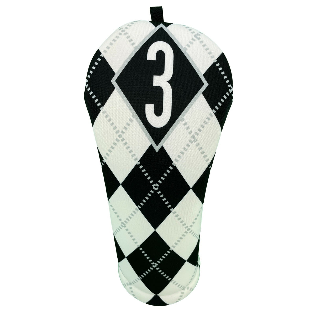 Argyle Golf Club Head Covers Set for Drivers, Fairways & Hybrids - USA Made