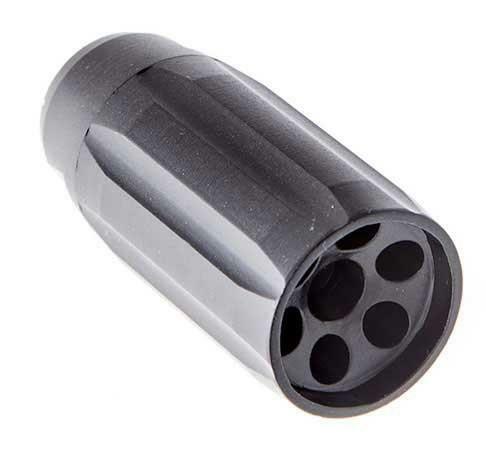 Linear Rifle Compensator for 223/5.56 Caliber 1/2x28 Black - Kaw Valley Precision
