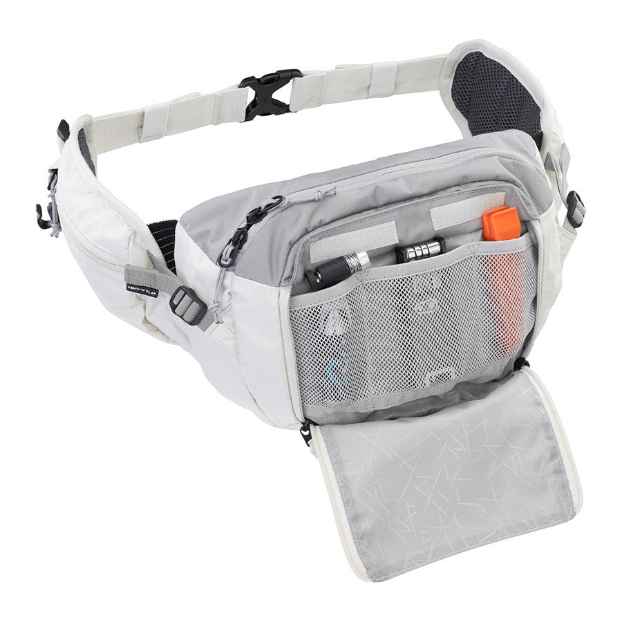 Cycling Hip Pack with Ventilated Contact System and Water-Resistant Ripstop Nylon