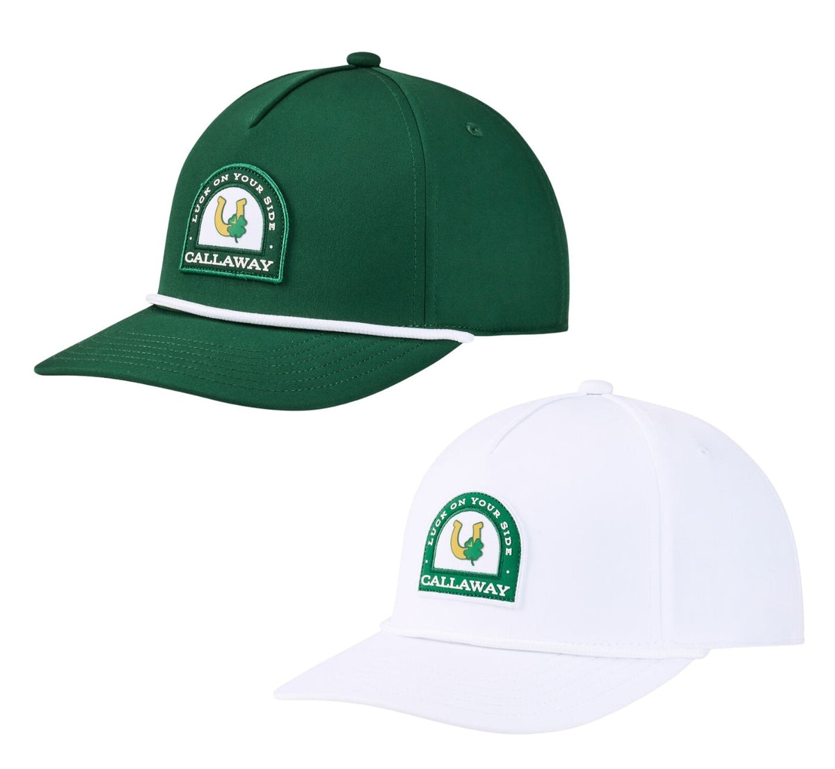 Performance Lucky Collection Golf Cap - Snapback Hat for Men