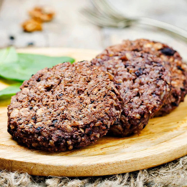 Emergency Food Supply Black Bean Burger Kit - 25-Year Shelf Life, 6 Servings
