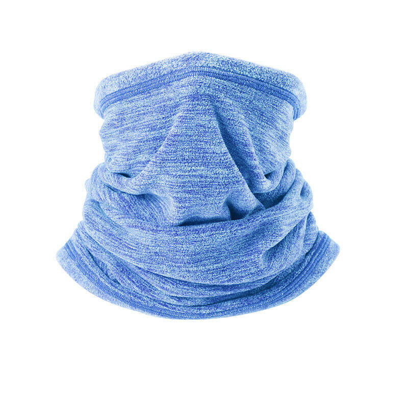 Winter Windproof Fleece Neck Gaiter Face Mask Scarf for Cold Weather