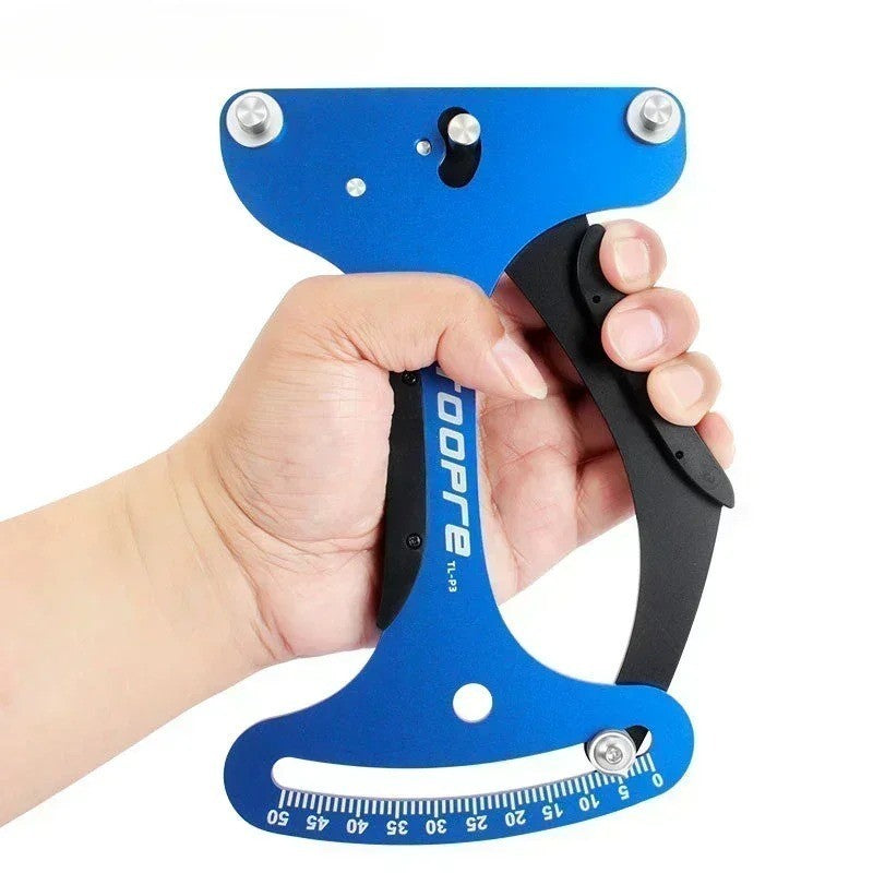 Bicycle Spoke Tension Meter Aluminum Alloy Wheel Tensiometer Tool for Road and Mountain Bikes