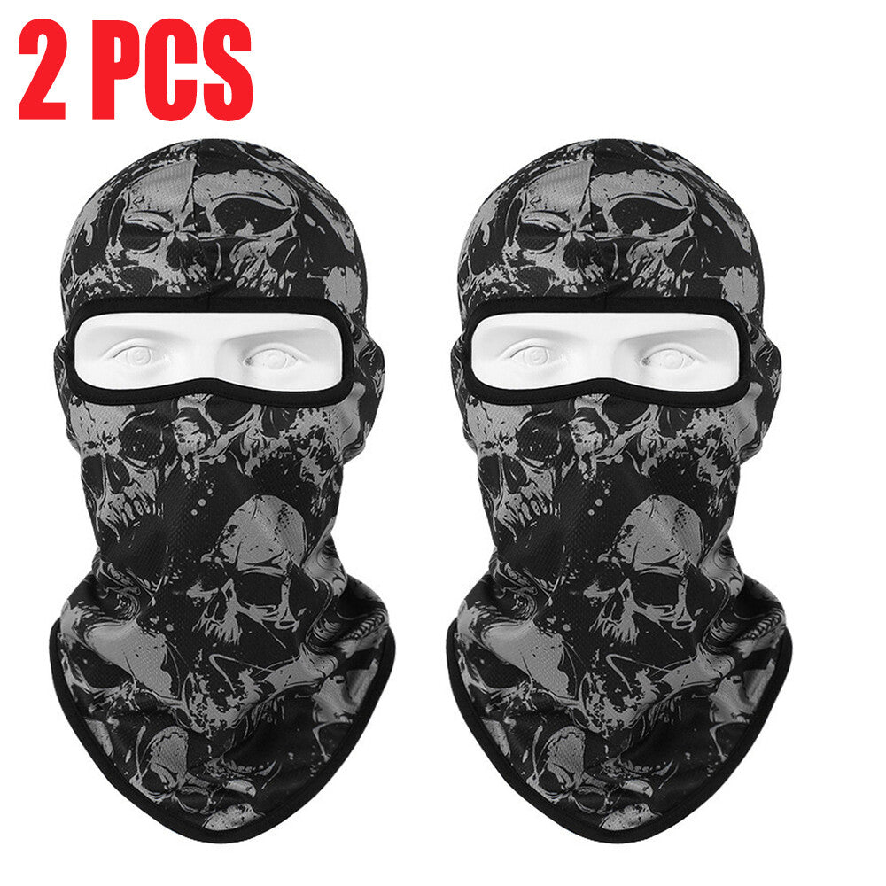 Windproof Tactical Balaclava Face Mask for Outdoor Sports - 2 Pack