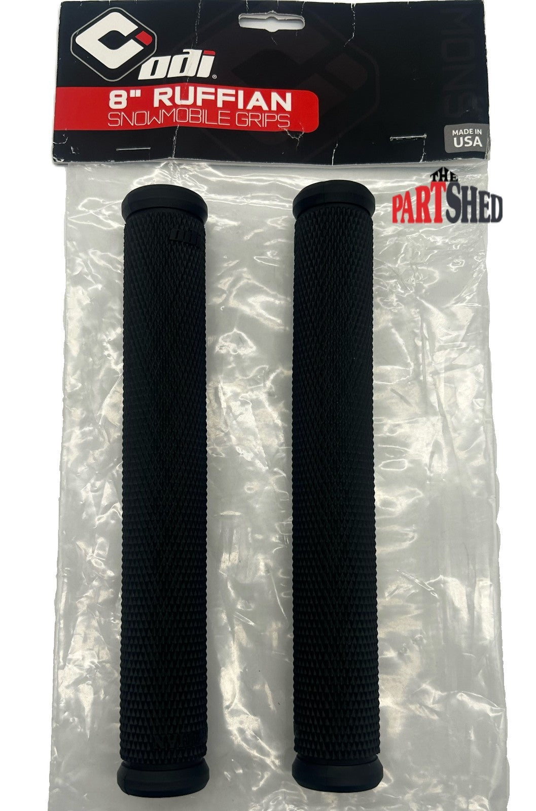 Snowmobile Handlebar Grips 8 Inch Ruffian Universal Fit for Arctic Cat Yamaha Polaris