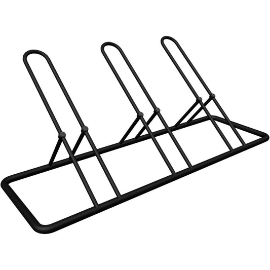 Heavy Duty Bicycle Floor Parking Rack - Fits 12-29 Inch Bikes, Organizes Multiple Bikes