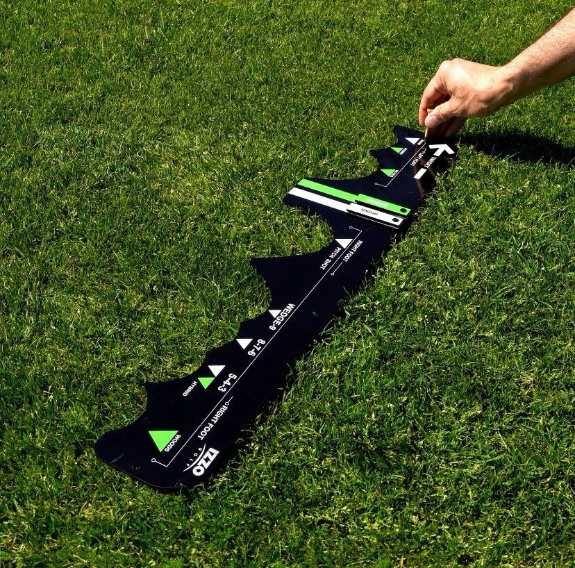 Golf Ball Position Trainer for Left Handed Golfers - Alignment & Swing Aid