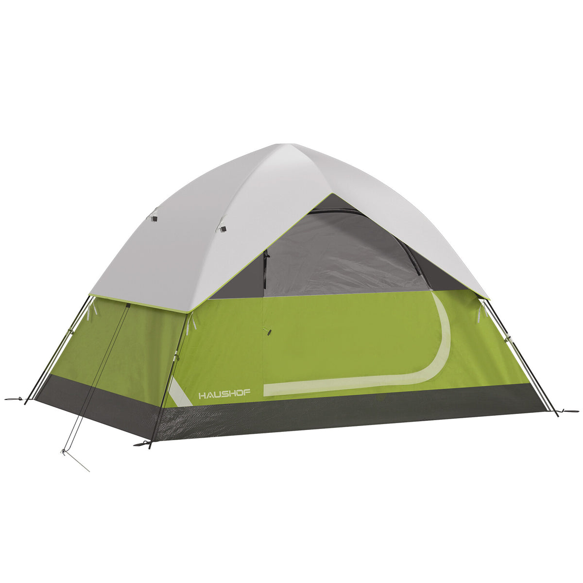 Family Dome Camping Tent with Removable Rainfly, 2-4 Person, Waterproof & Easy Setup
