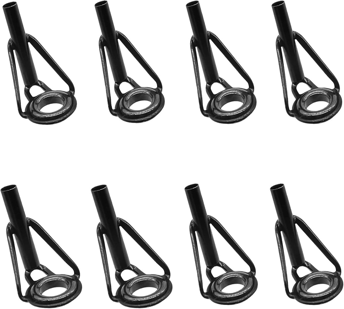 Fishing Rod Tip Repair Kit with Stainless Steel & Ceramic Guides - Multi Size