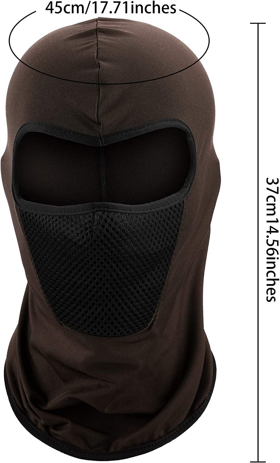 6 Pack Motorcycle Balaclava Masks for Cold Weather - Skull Design, Lightweight & Breathable
