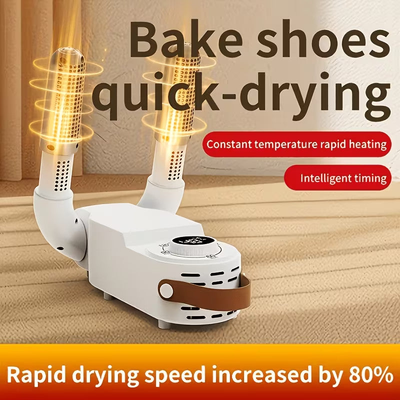 Portable Electric Shoe Dryer & Boot Warmer Fast Drying 48°C Foldable Quiet