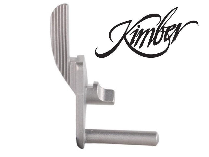 Kimber 1911 Stainless Steel Thumb Safety - Extended Fit, Satin Finish