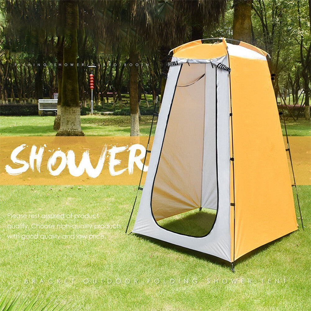 Portable Privacy Shower Tent with Bag - 6.9FT Pop Up Camping & Beach Enclosure