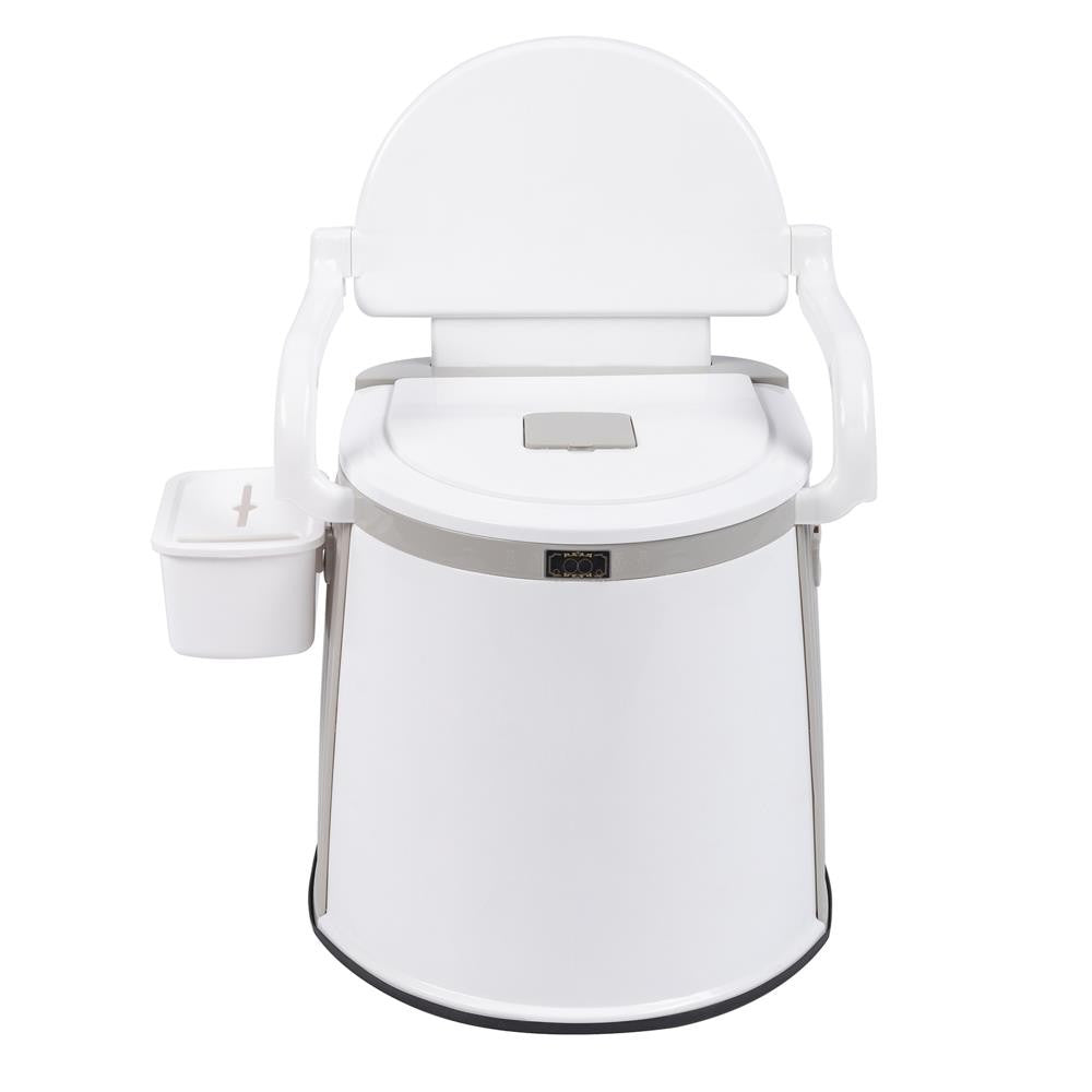 Portable Camping Toilet 5 Gallon with Tissue Box for Outdoor Travel & Hiking