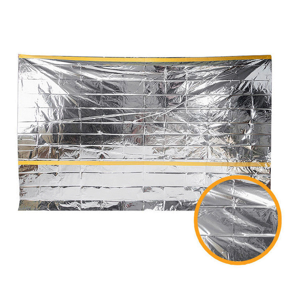 Emergency Survival Tent Reflective Shelter Bag 8ft x 4ft Compact & Reusable