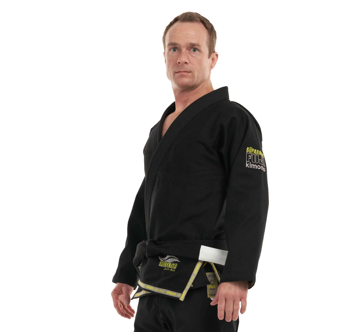 Lightweight Brazilian Jiu-Jitsu Gi for Men - All Sizes, Black and Green