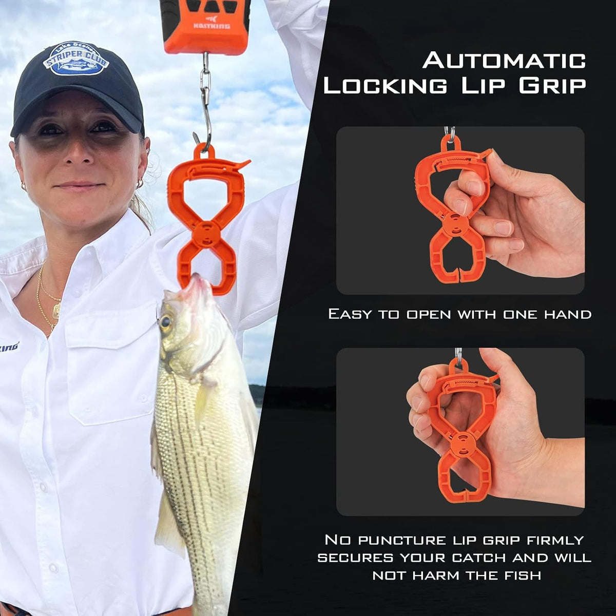 Floating Waterproof Digital Fish Scale with Large Display & Memory