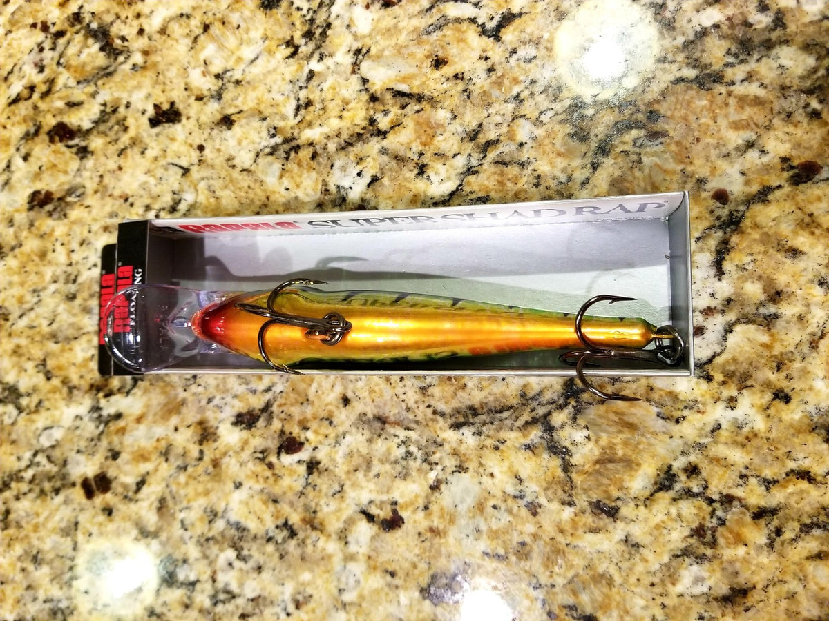 Custom Painted Rapala Super Shad Rap SSR-14 Fishing Lure - New