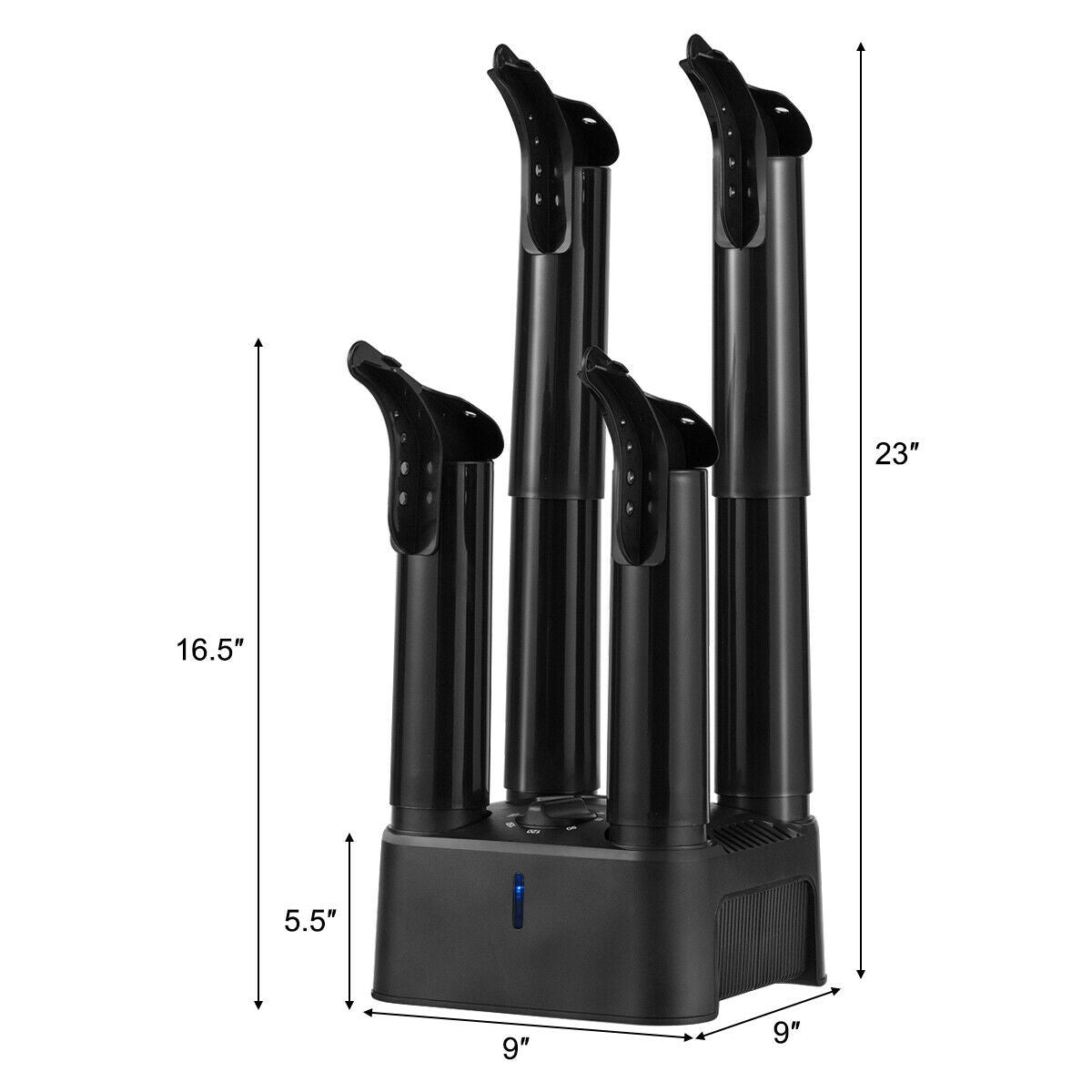 Electric Shoe Dryer with Timer and Odor Prevention for Boots & Gloves