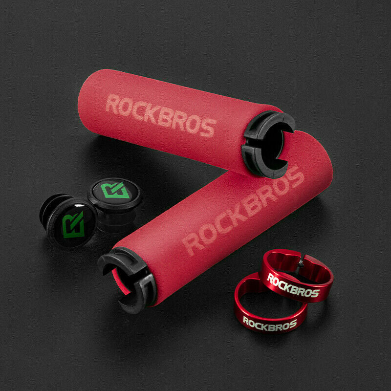 Cycling Handlebar Grips Silicone Sponge MTB Bike Soft Bike Handlebar Grips