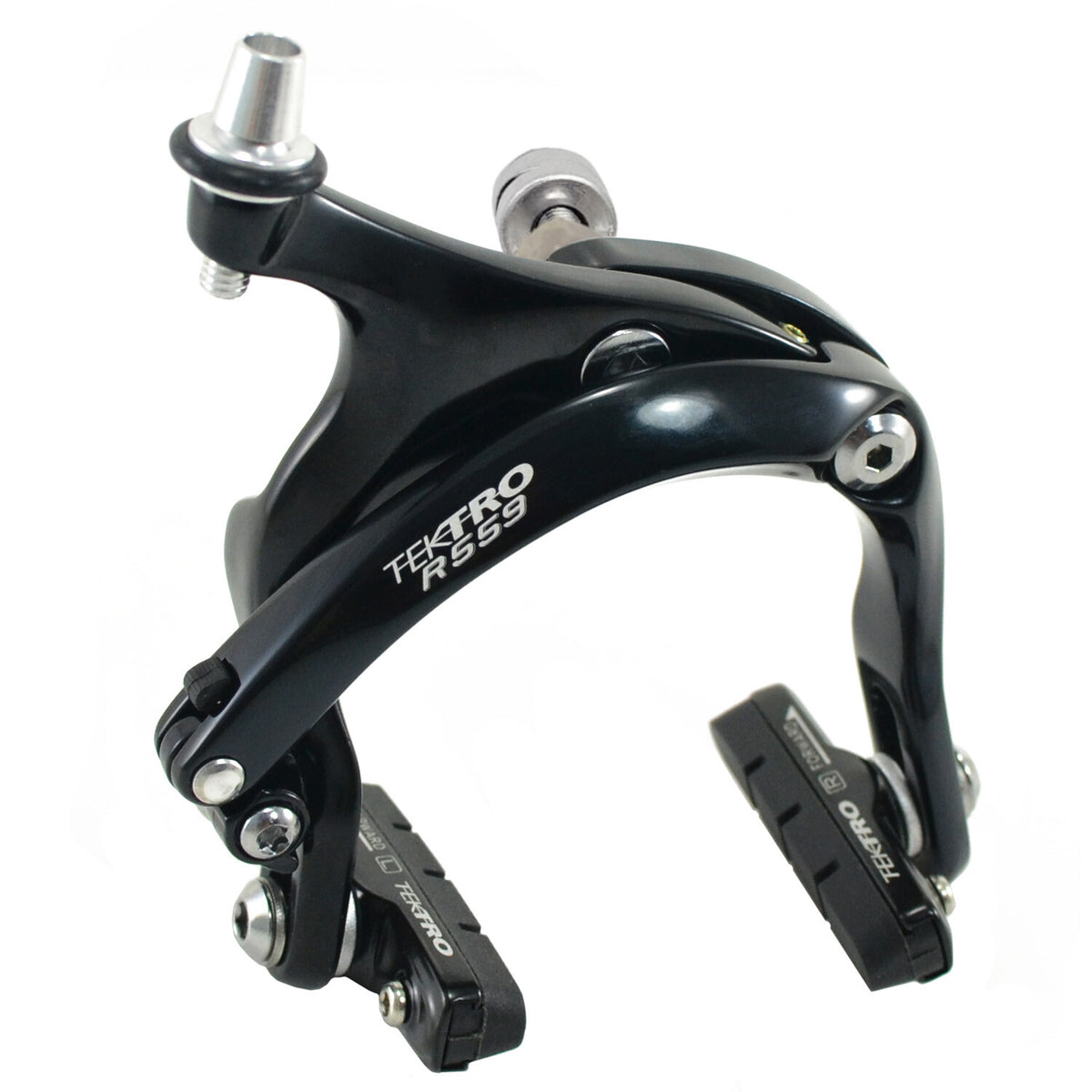 Long Reach Bicycle Brake Caliper Set 53-73mm Nutted Mount Black