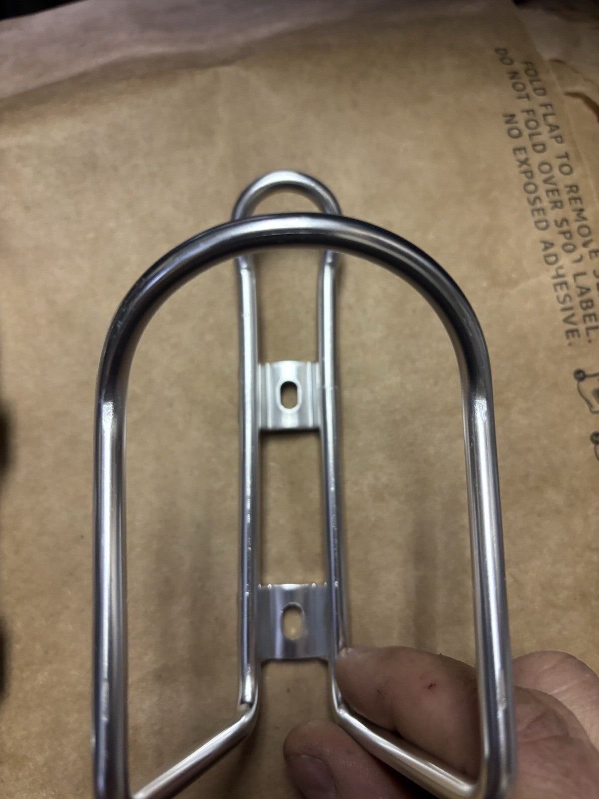 Silver Alloy Bicycle Bottle Cage - Set of 2 Cycling Accessory