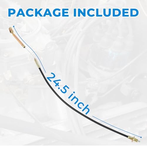 Dodge Throttle Accelerator Cable 24.5 Inch for 1966-1970 B-Body & A-Body Models