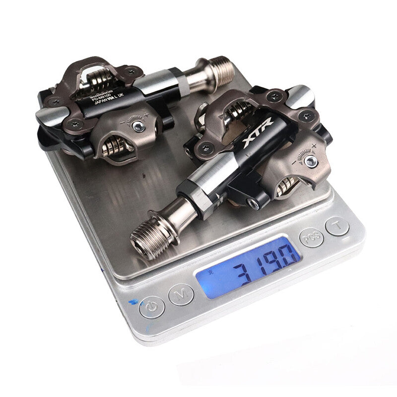 Shimano XTR Race MTB Clipless Pedals with SH51 Cleats for Cross-Country Riding