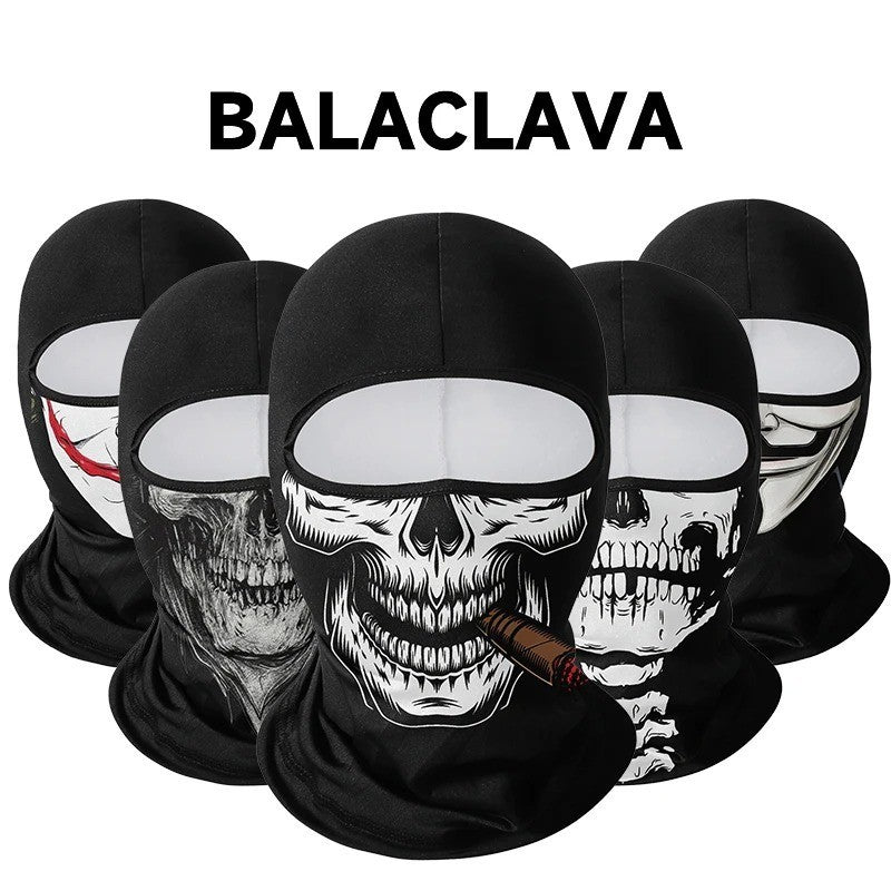 Funny Skull Face Balaclava Tactical Winter Ski Cycling Motorcycle Mask