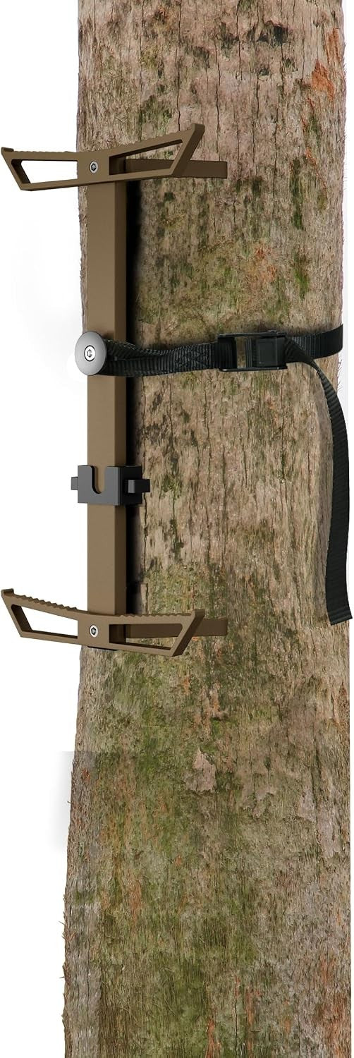 17-Inch Aluminum Climbing Sticks for Hunting with Non-Slip Steps