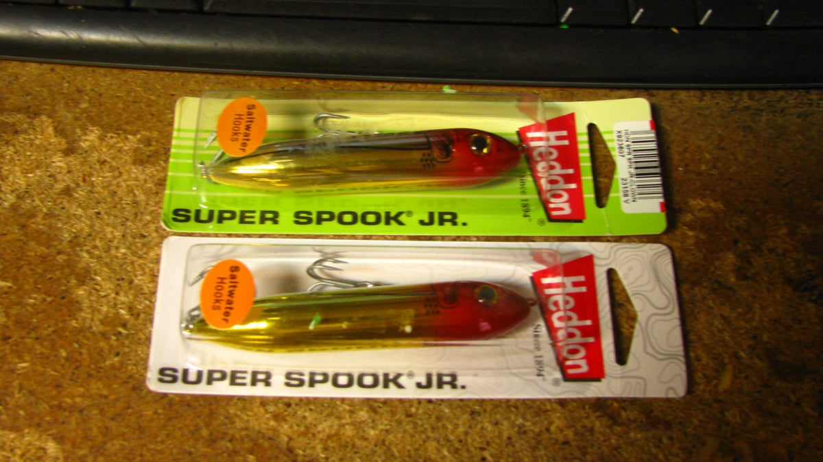 Topwater Fishing Lures Set - Heddon Super Spook Jr. 3 Pieces, Clown Color