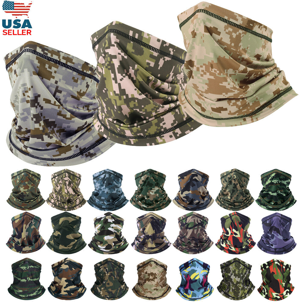 UV Face Mask Neck Gaiter Balaclava for Outdoor Sun & Dust Protection