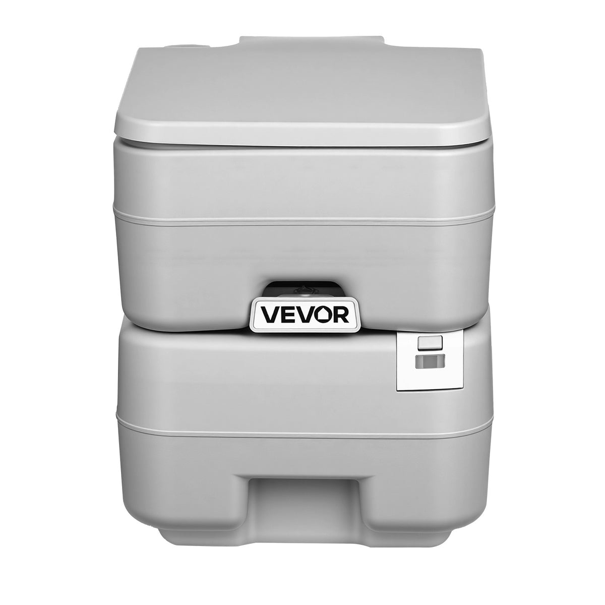 Portable Camping Toilet with Flush 5.3 Gallon Waste Tank for Outdoor Travel