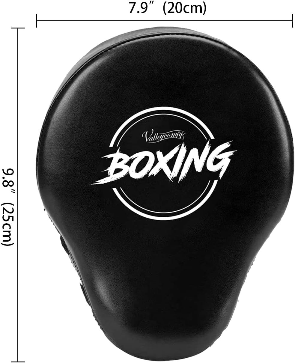 Martial Arts Punch Mitts for Karate Muay Thai Sparring - 7.9 x 9.8 Inches
