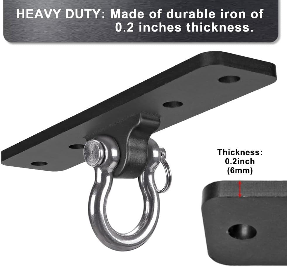 Heavy Duty Rotatable Wall Mount Punching Bag Bracket for Home Gym